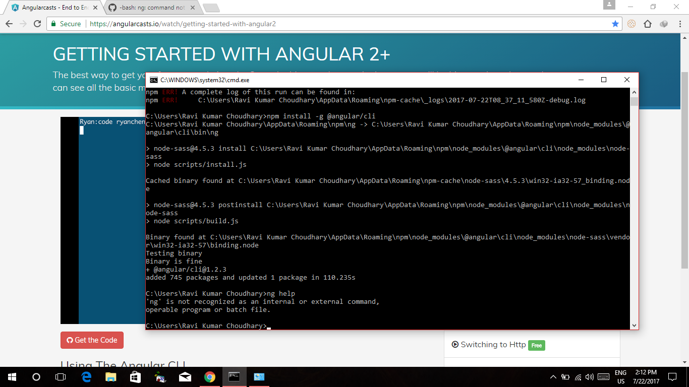 Ubuntu Install Angular Cli